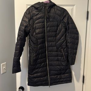 Lululemon Black Lightweight Coat Size 10